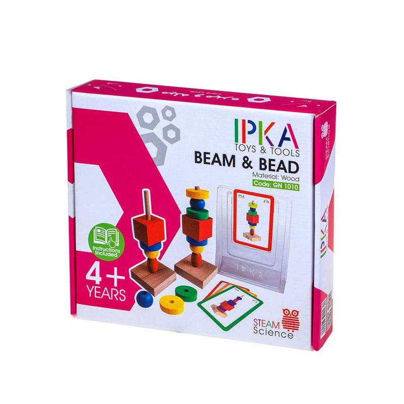 بازی آموزشی ایپکا مدل میله و مهره کد gn1010